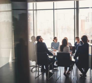 Business people meeting