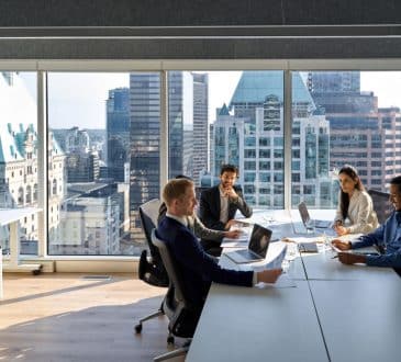 Business people meeting