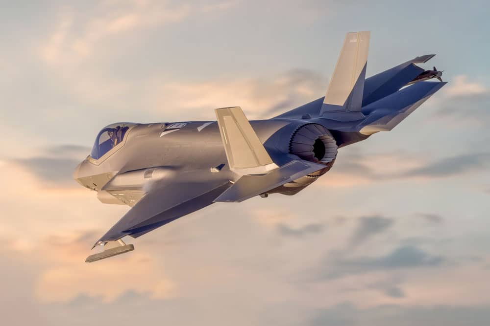 F-35 Fighter jet airplane