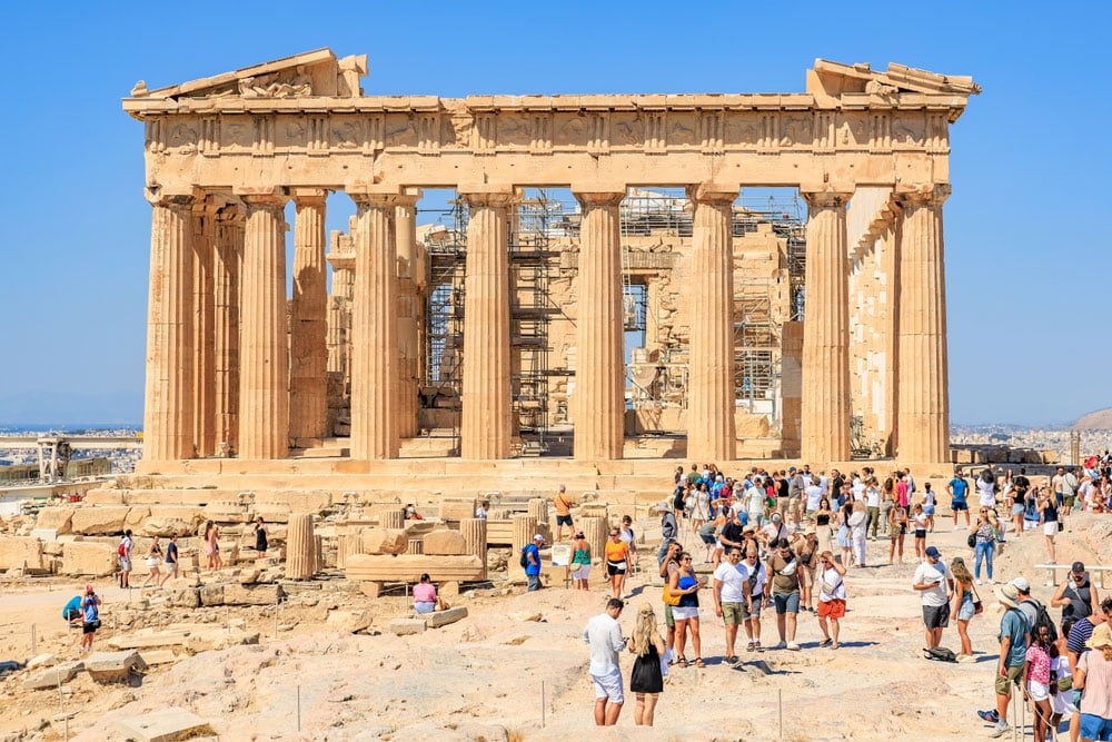 Parthenon in Athens, Greece
