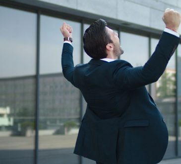 Successful Happy Businessman