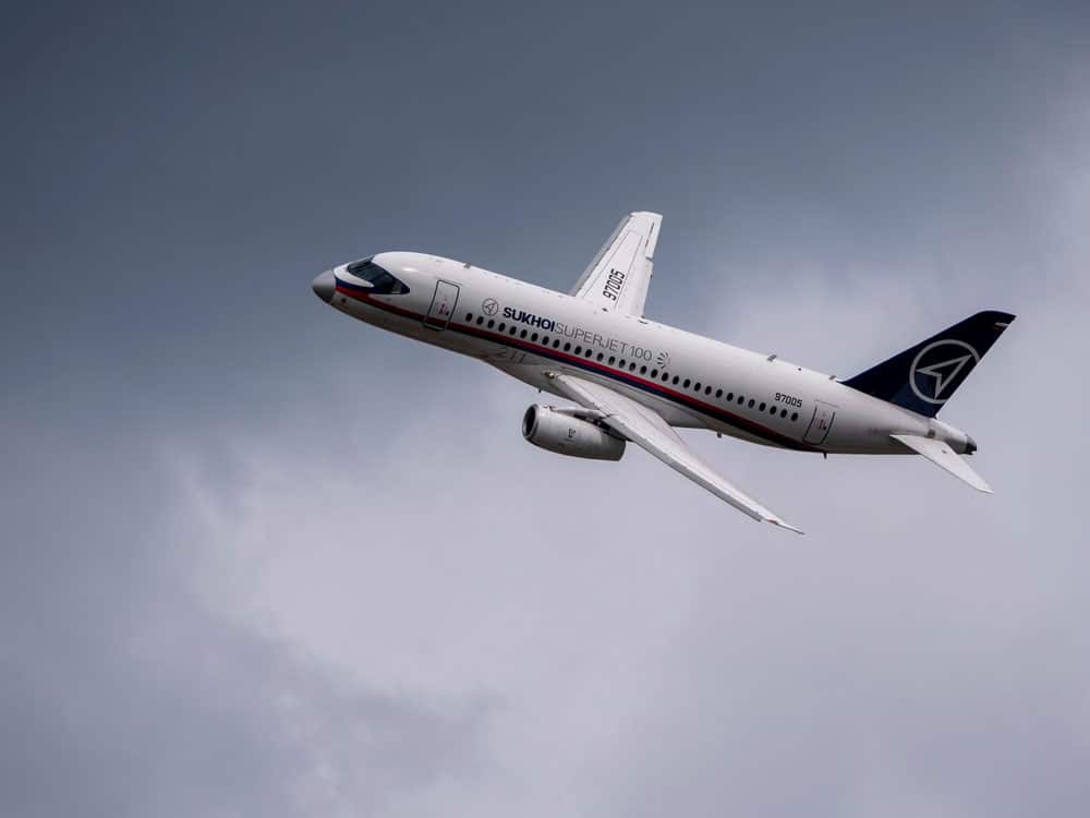 Sukhoi Superjet 100 passenger jet